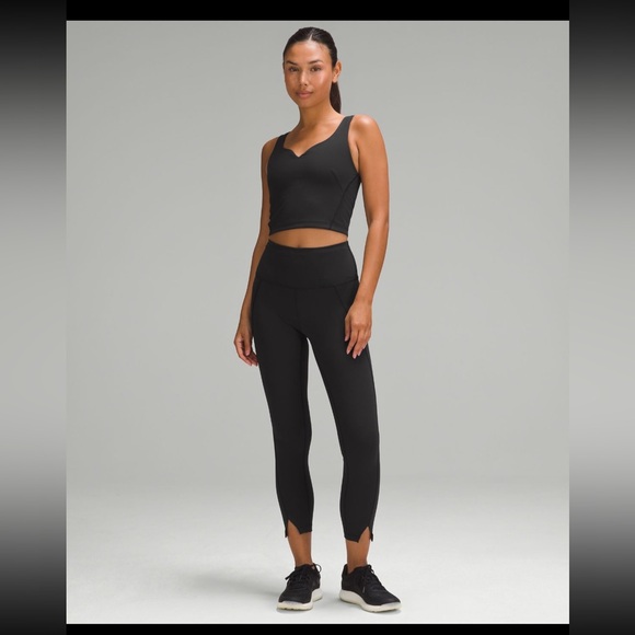 New with tags Lululemon Wunder Train Sweetheart Tank To. Size 10. Black. - Picture 2 of 6